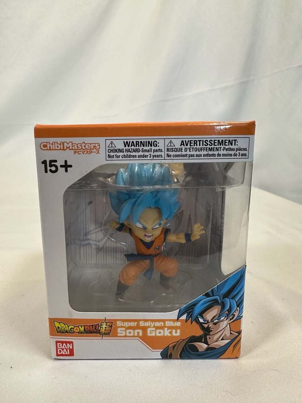 Bandai Chibi Masters Dragon Ball Super Super Saiyan Blue Son Goku Figure 01